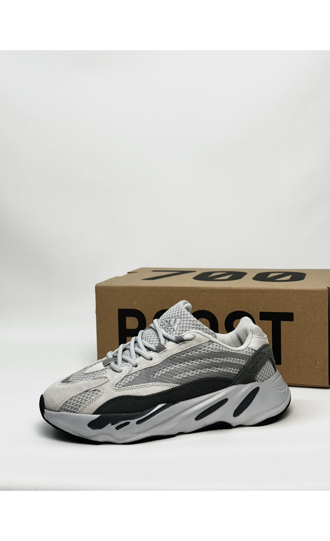 Чоловічі кросівки  Adidas yeezy boost v (gray) (2788-6)