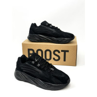 Чоловічі кросівки  Adidas yeezy boost v (all black) (2788-7)