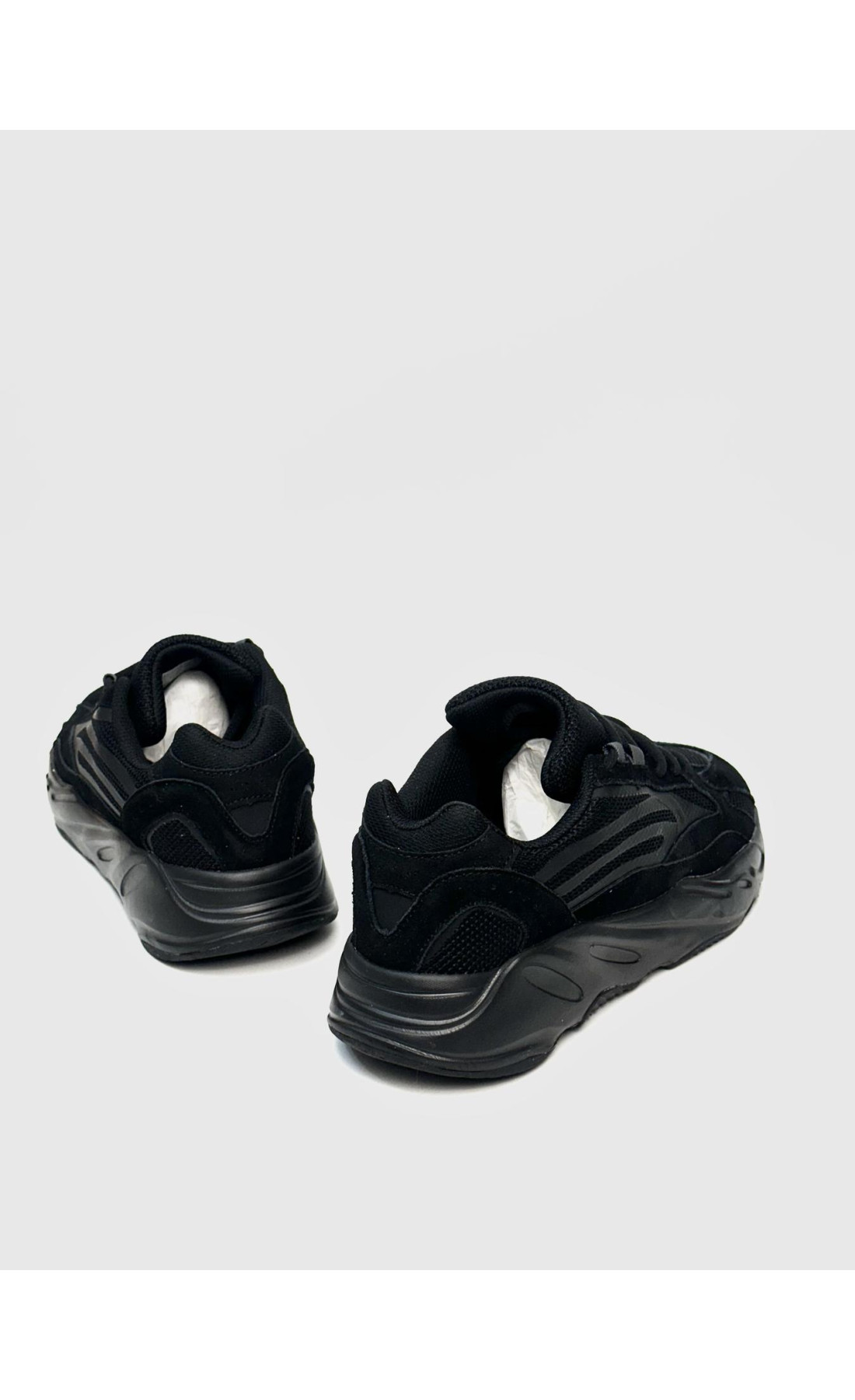 Чоловічі кросівки  Adidas yeezy boost v (all black) (2788-7)