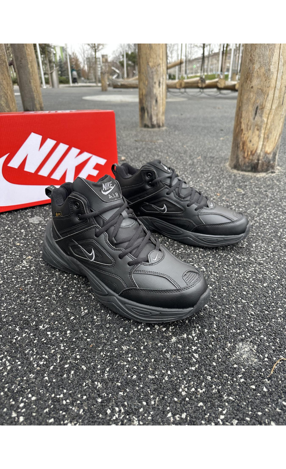 Чоловічі кросівки  Зимові кросівки nike air mk tecno (2640-1)