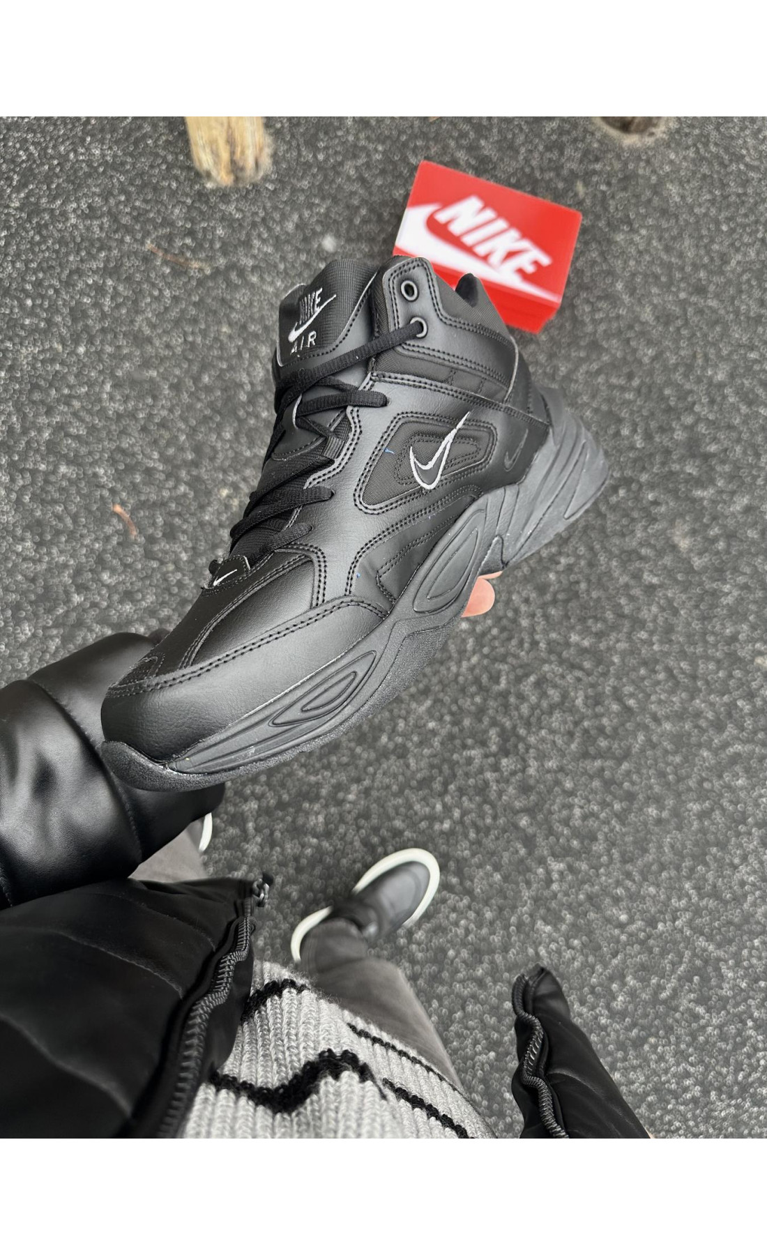 Чоловічі кросівки  Зимові кросівки nike air mk tecno (2640-1)