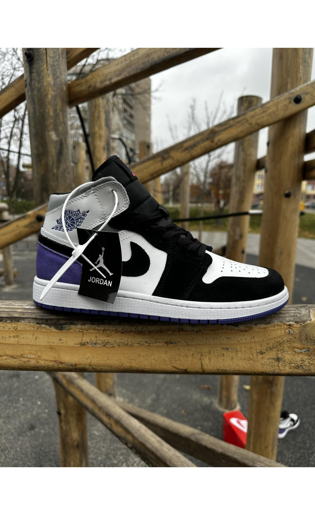 Чоловічі кросівки  Зимові кросівки nike air jordan retro , топ якість (53-5)