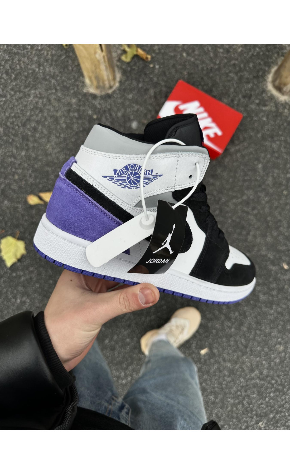 Чоловічі кросівки  Зимові кросівки nike air jordan retro , топ якість (53-5)