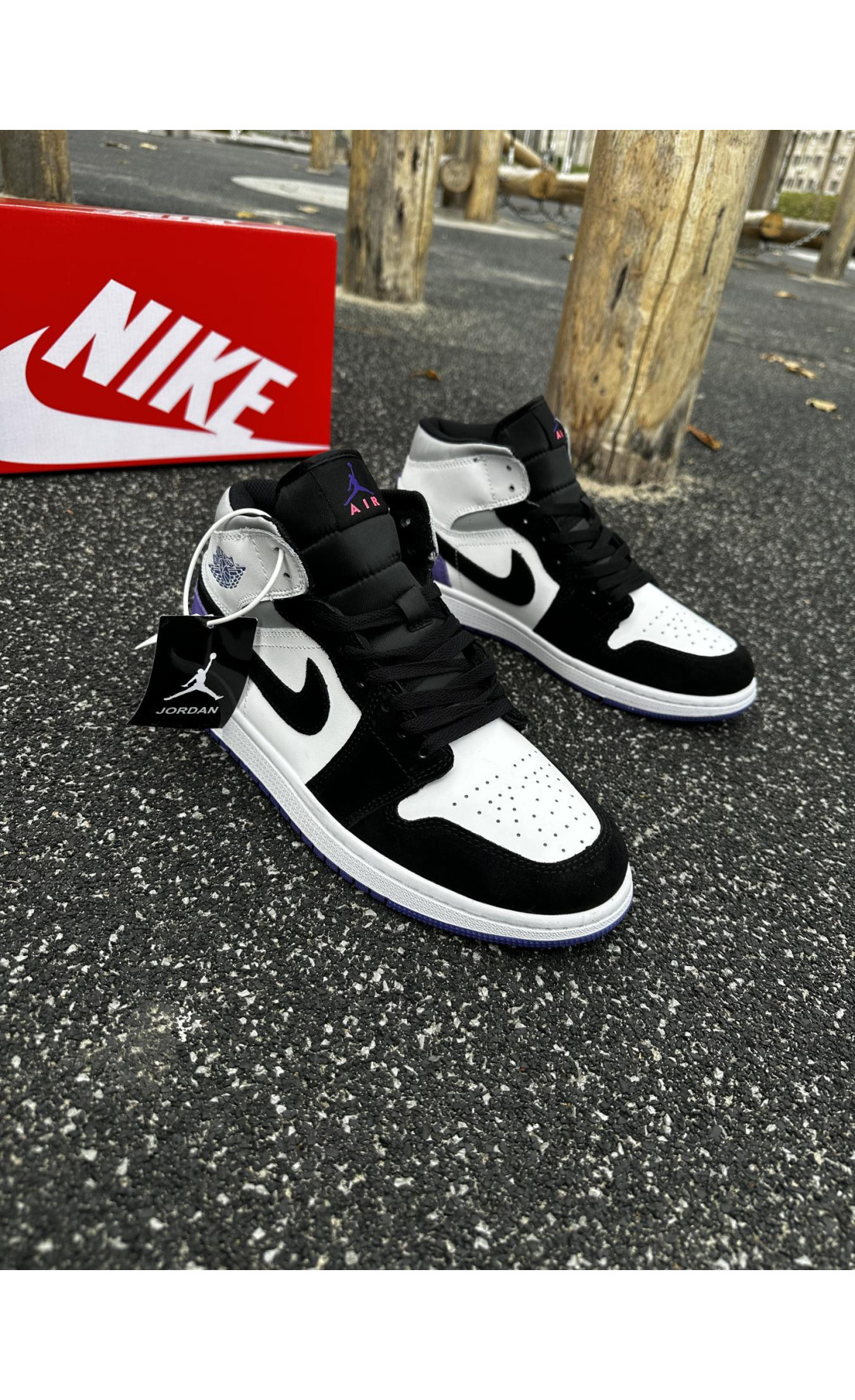 Чоловічі кросівки  Зимові кросівки nike air jordan retro , топ якість (53-5)