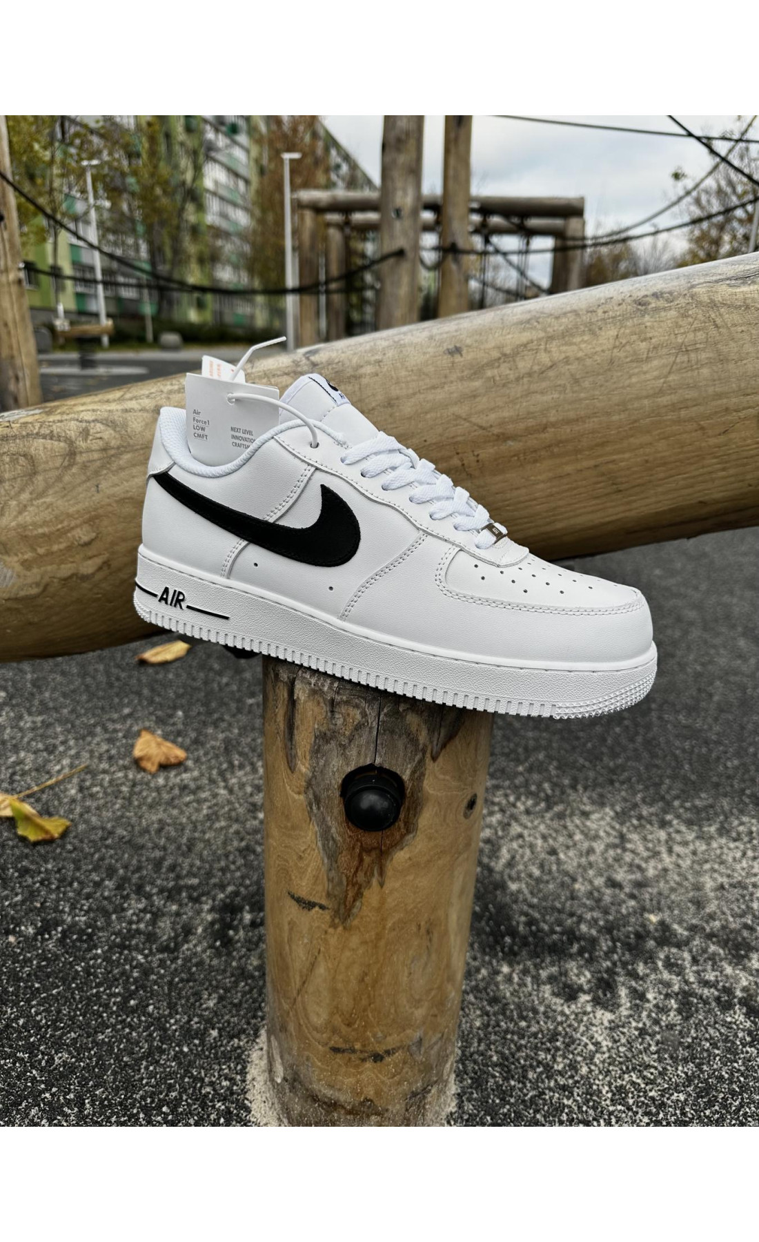 Чоловічі кросівки  Зимові кросівки nike air force, топ якість (low) (50-3)