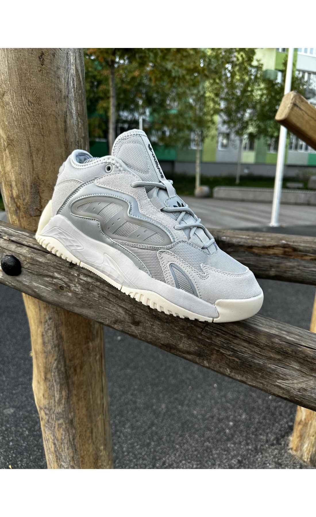 Чоловічі кросівки  Кросівки adidas streetball - (світло сірі) (252-10)