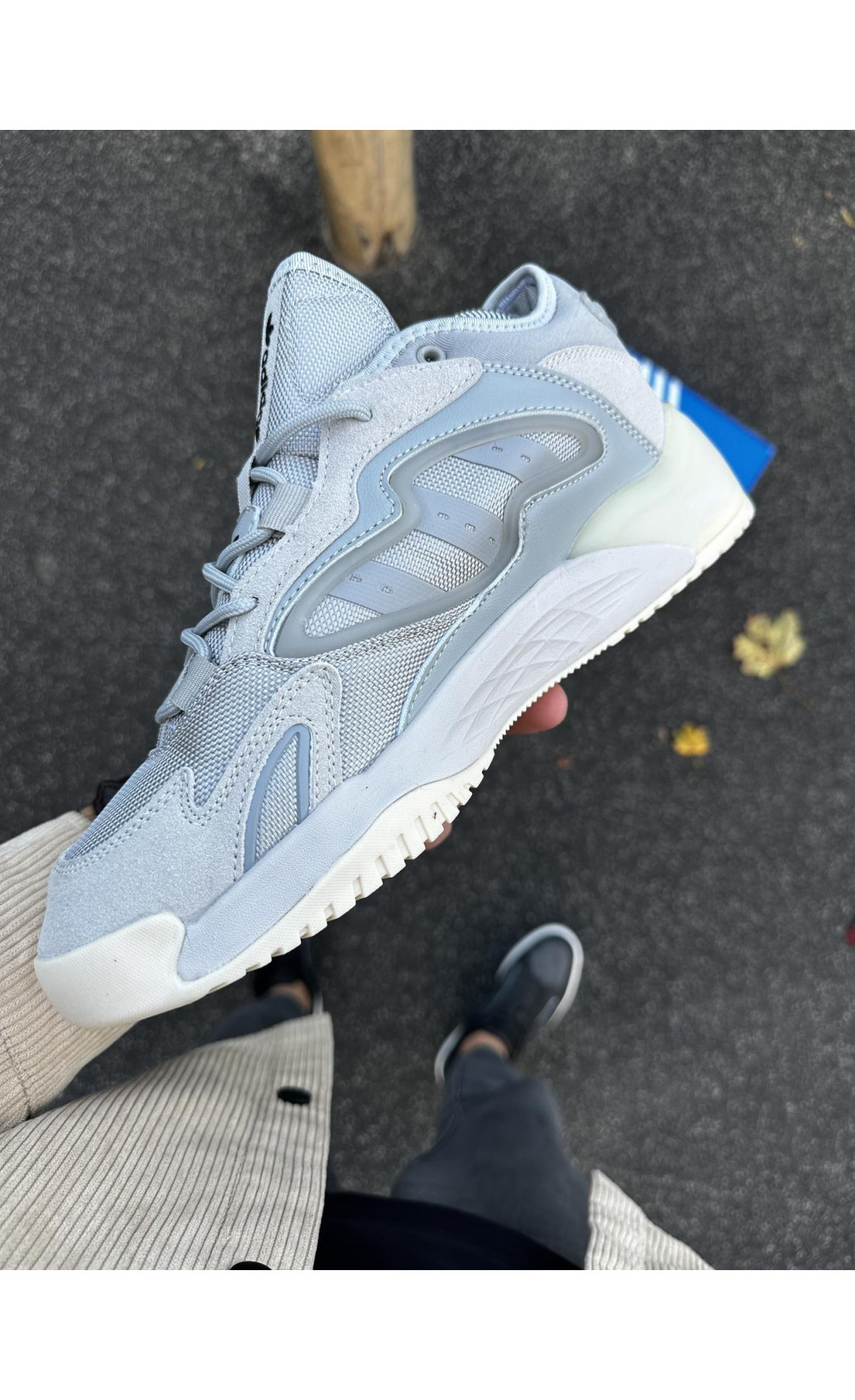 Чоловічі кросівки  Кросівки adidas streetball - (світло сірі) (252-10)