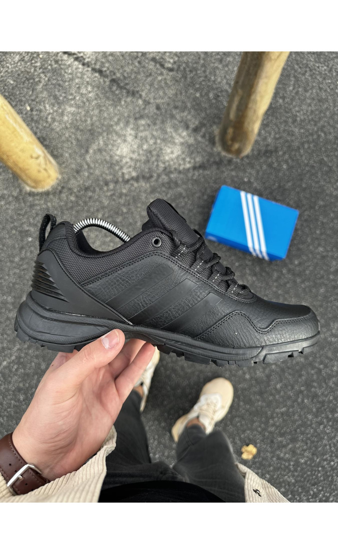 Чоловічі кросівки  Кросівки adidas terrex gore-tex (шкіряні) (3065-1)