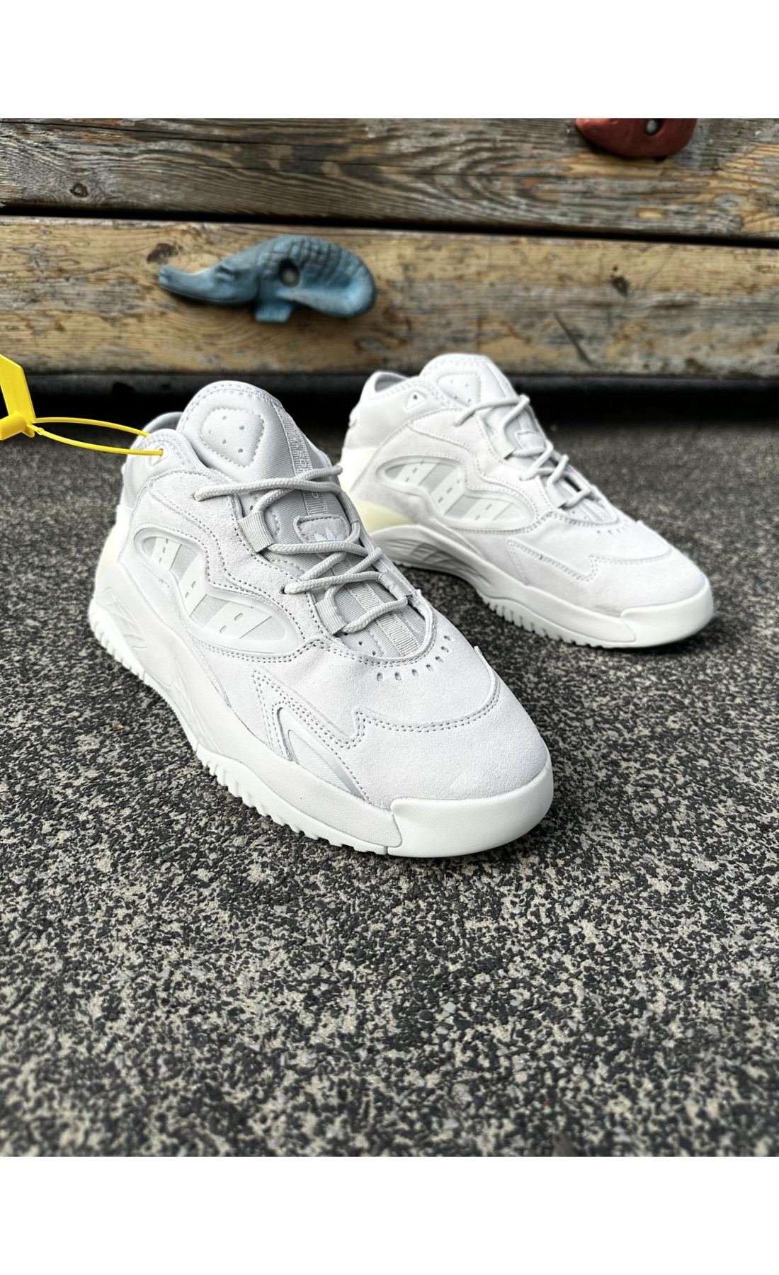 Чоловічі кросівки  Кросівки adidas streetball - (light gray) (3055-4)