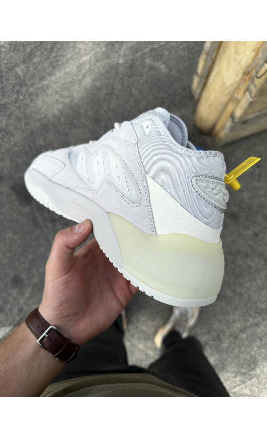 Чоловічі кросівки  Кросівки adidas streetball - (light gray) (3055-4)