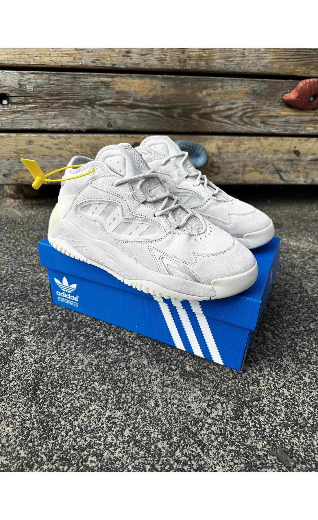 Чоловічі кросівки  Кросівки adidas streetball - (light gray) (3055-4)