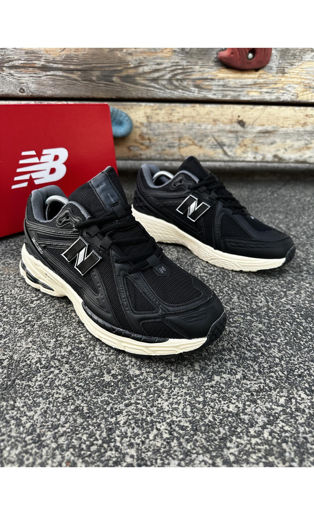 Чоловічі кросівки  Літні кросівки new balance r чорні (ліцензія) (1906-2)