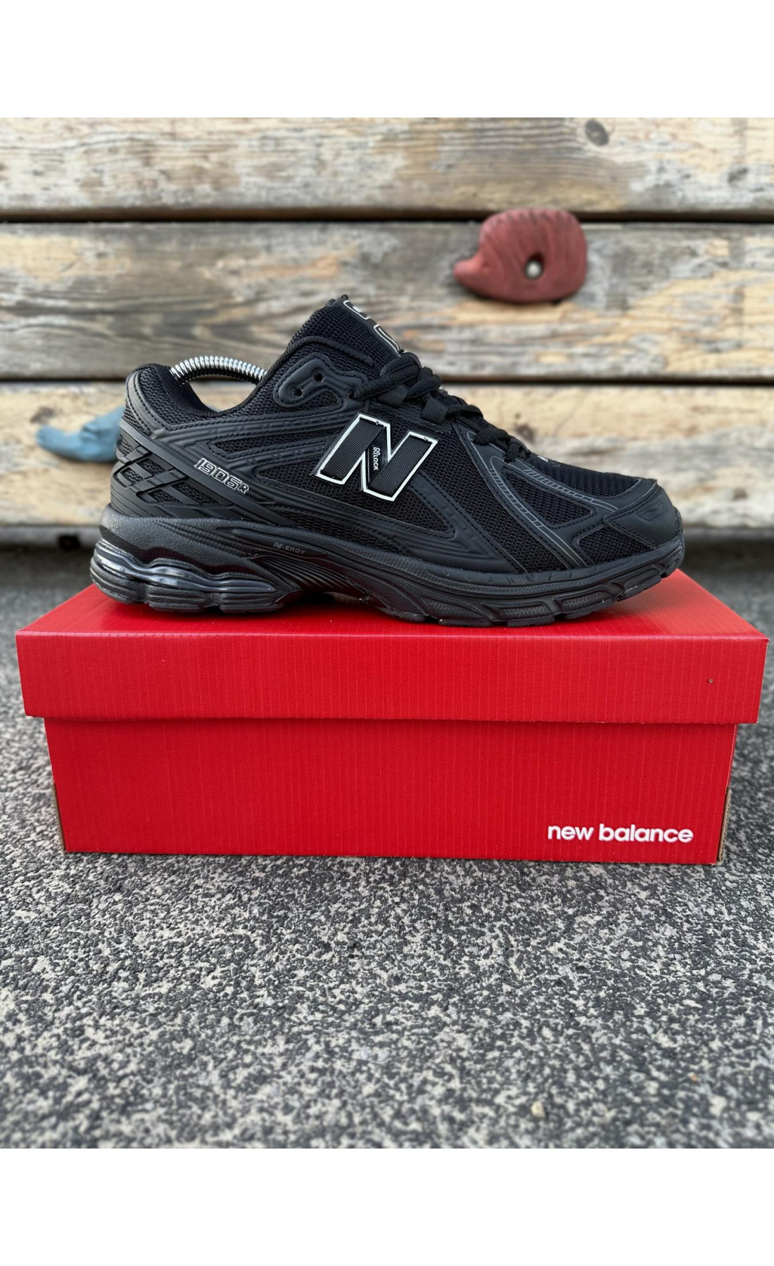 Чоловічі кросівки  Літні кросівки new balance r all black (1906-9)