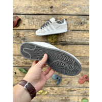 Чоловічі кросівки  Кросівки adidas campus (gray & white) (0815-21)