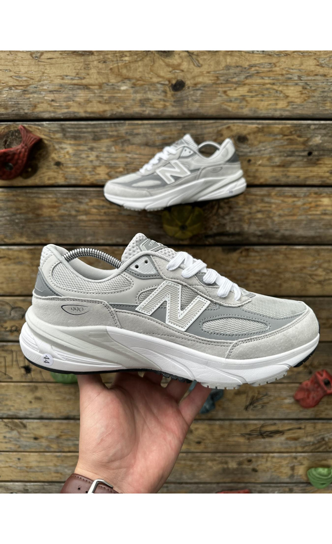 Чоловічі кросівки  Кросівки new balance usa (light gray) (5457-1)