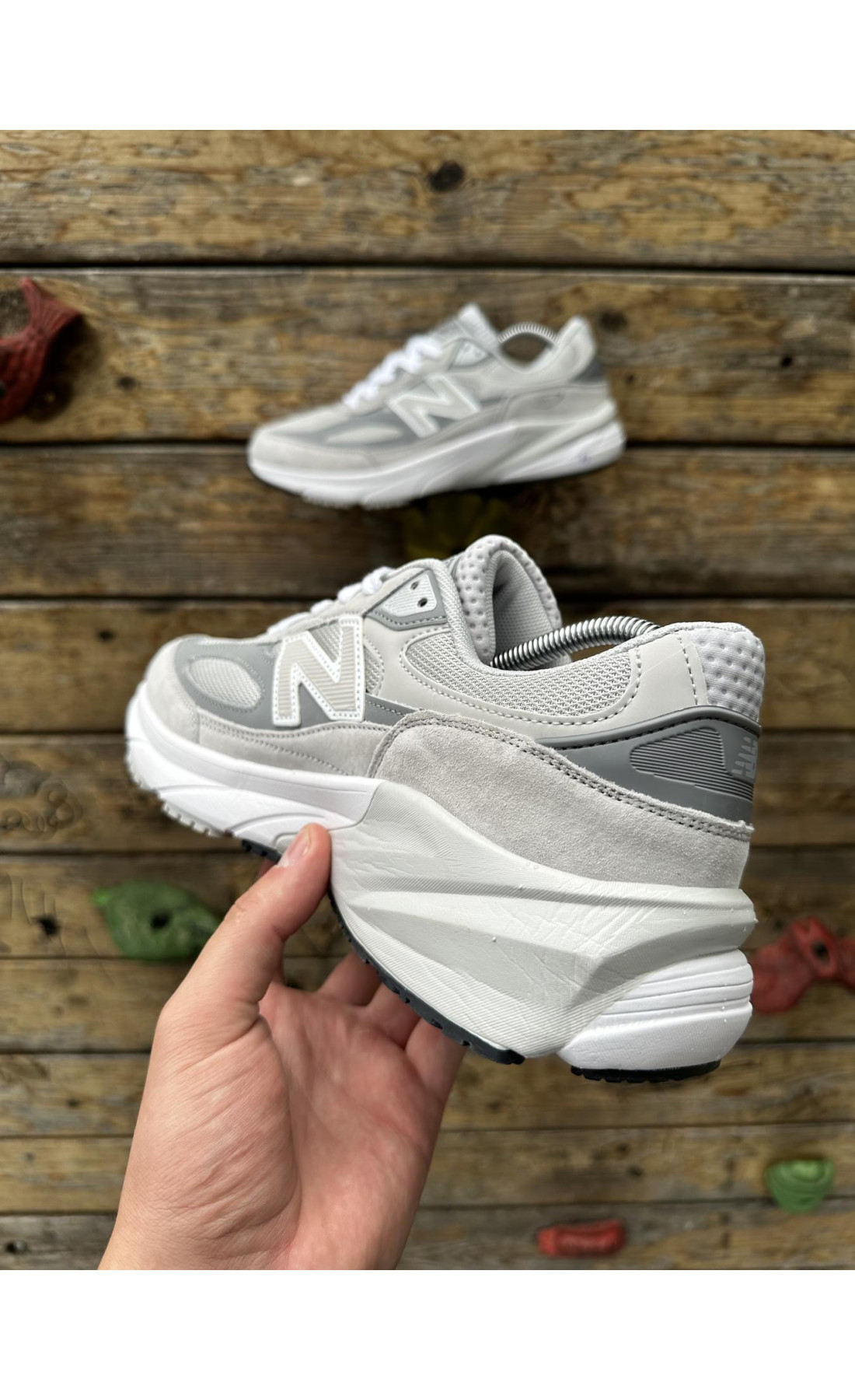 Чоловічі кросівки  Кросівки new balance usa (light gray) (5457-1)