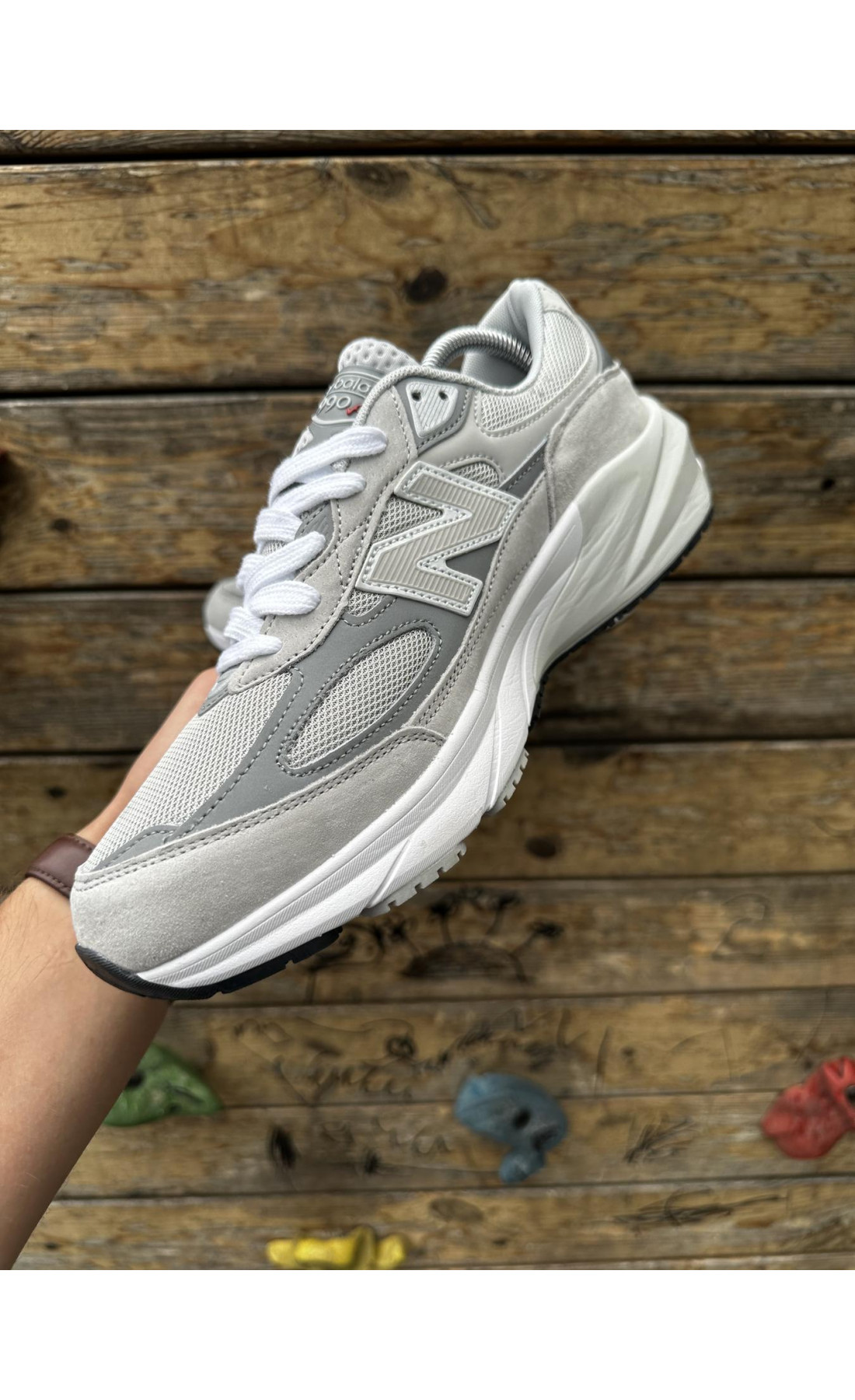 Чоловічі кросівки  Кросівки new balance usa (light gray) (5457-1)