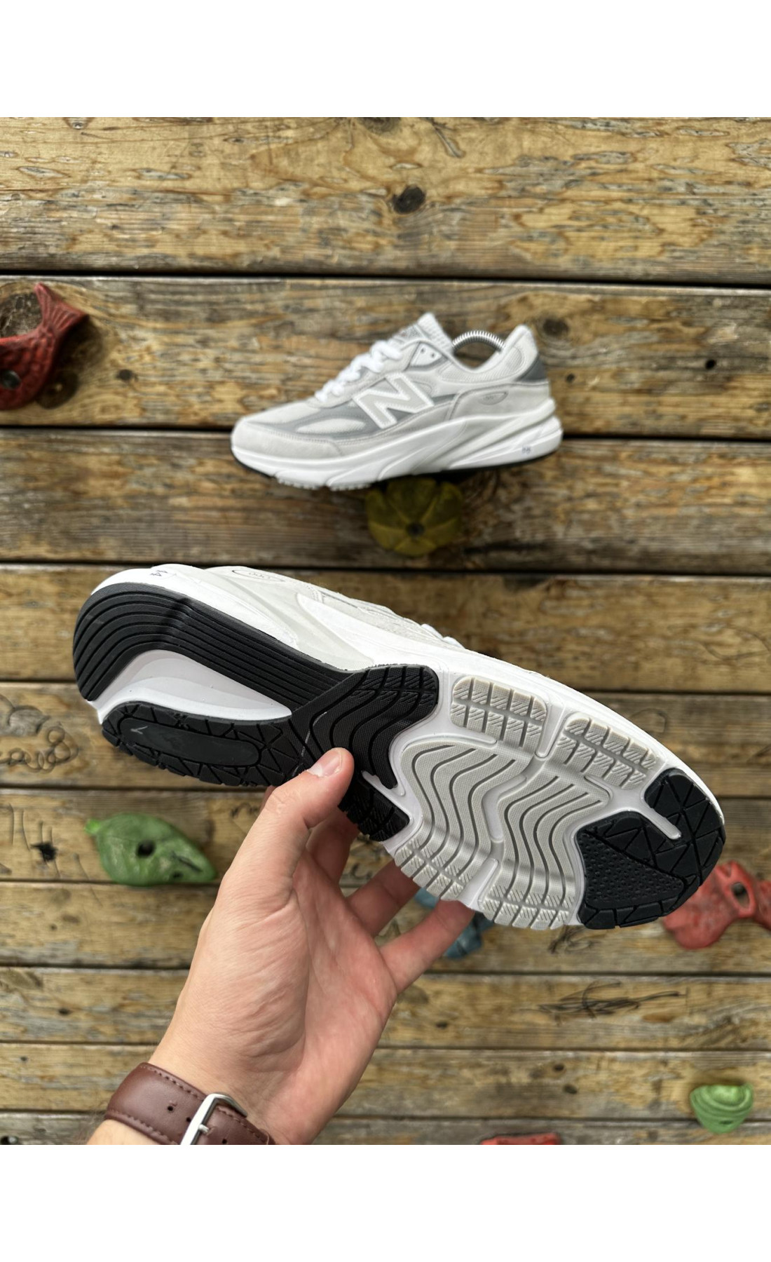 Чоловічі кросівки  Кросівки new balance usa (light gray) (5457-1)