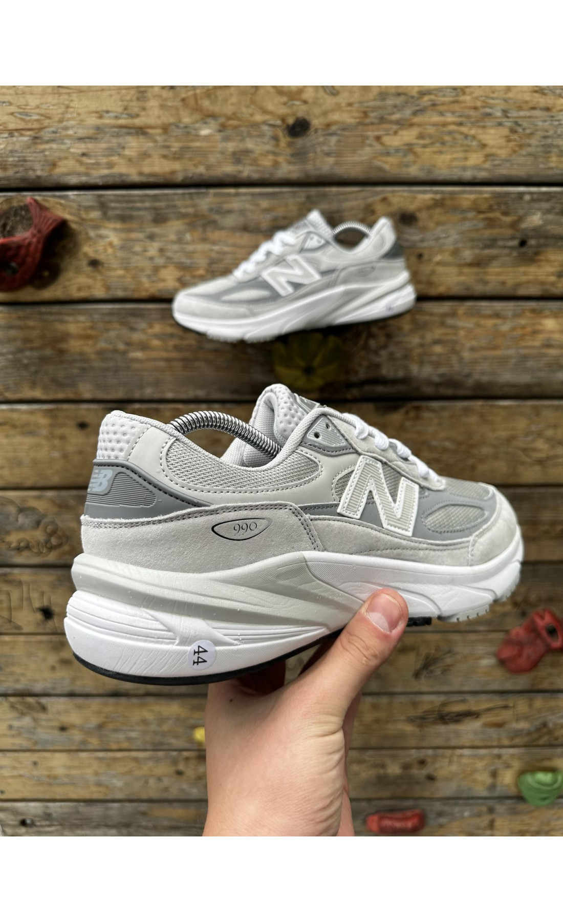 Чоловічі кросівки  Кросівки new balance usa (light gray) (5457-1)