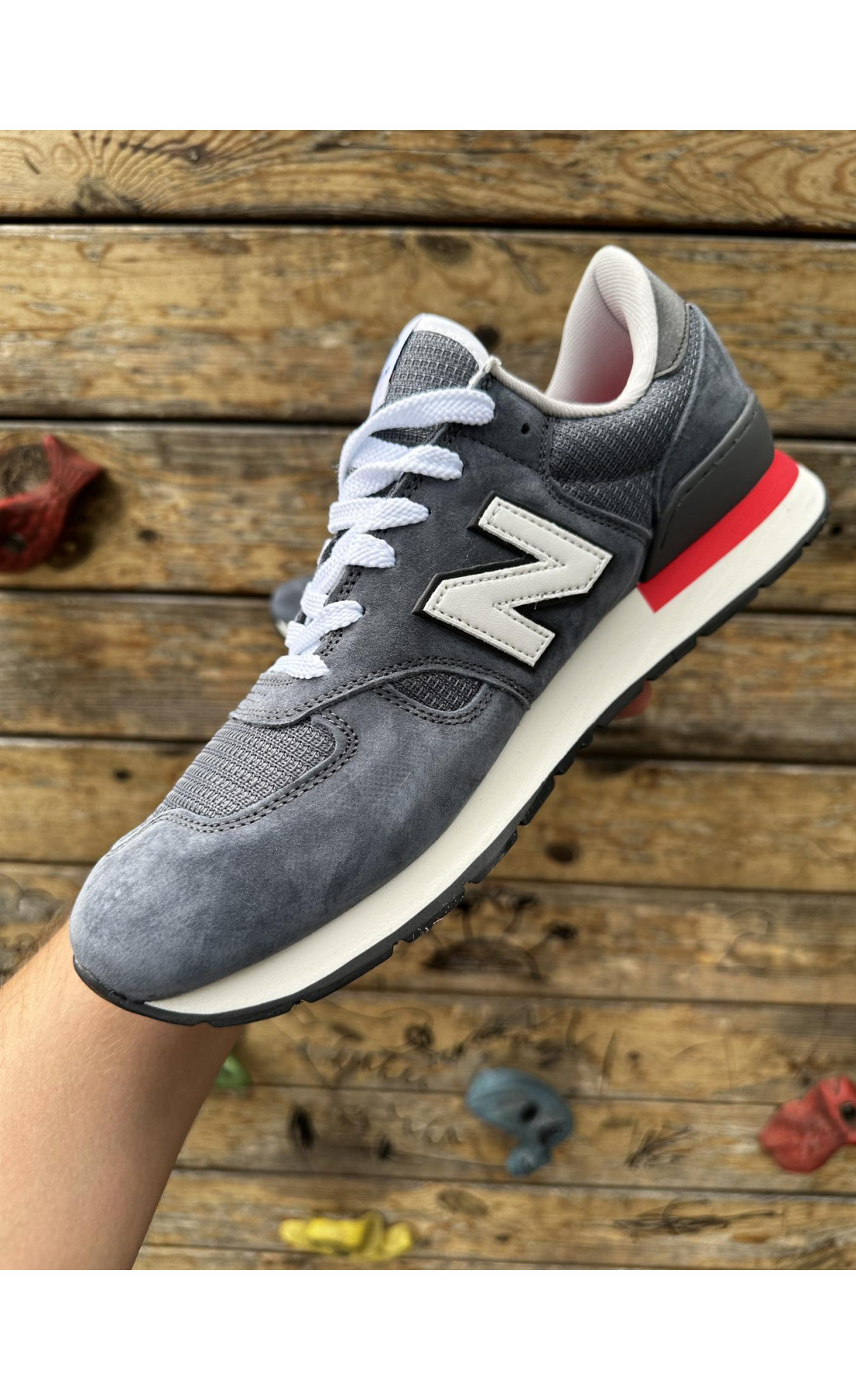 Чоловічі кросівки  Кросівки new balance usa (dark gray) (495-4)