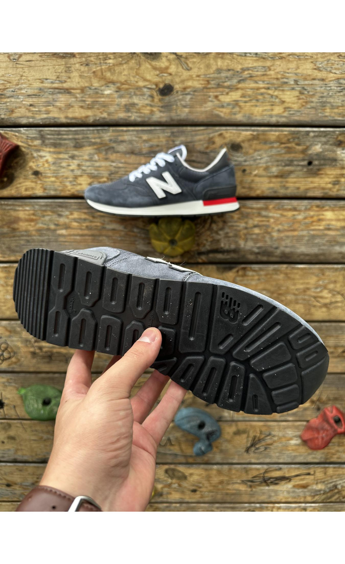 Чоловічі кросівки  Кросівки new balance usa (dark gray) (495-4)