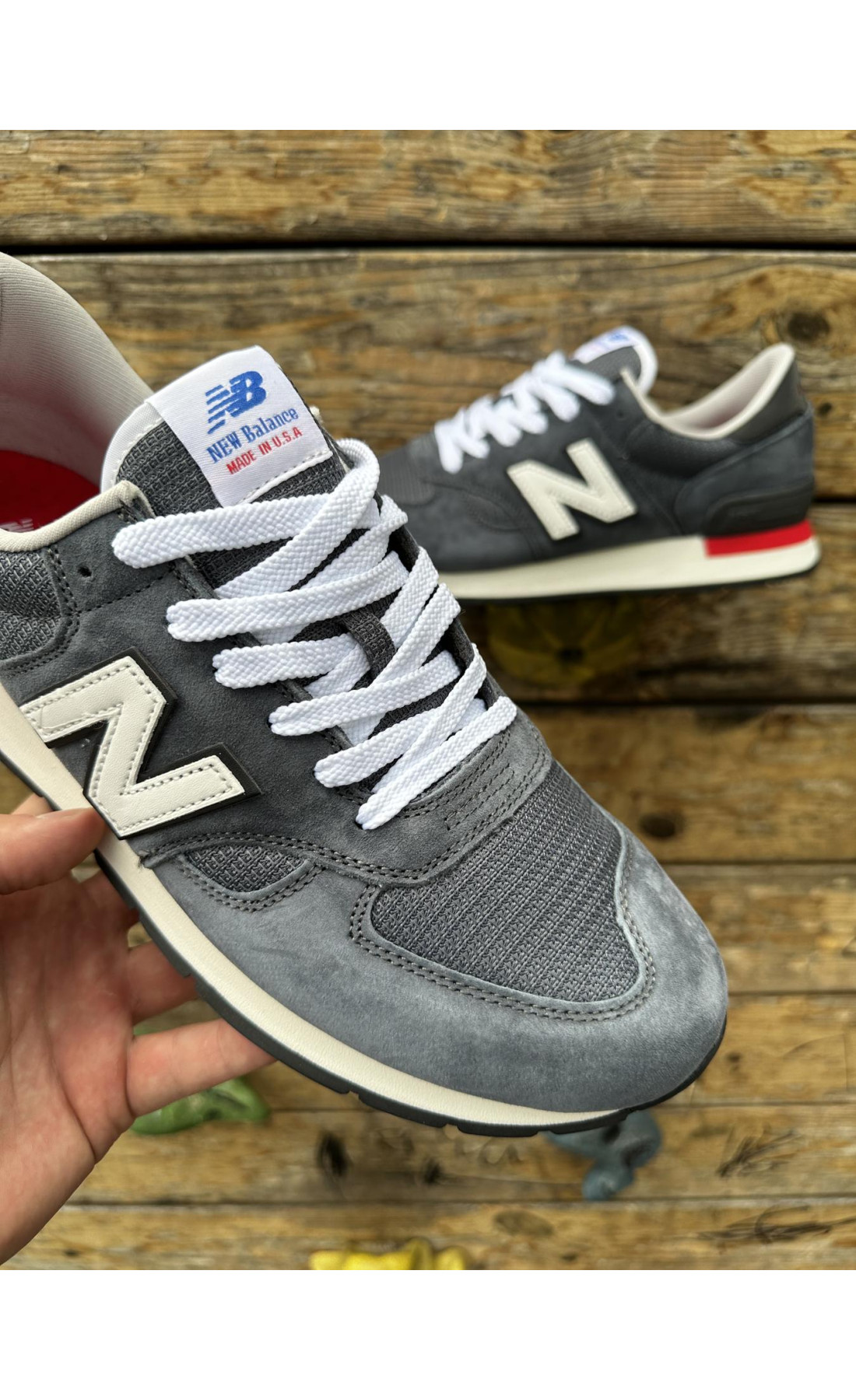 Чоловічі кросівки  Кросівки new balance usa (dark gray) (495-4)