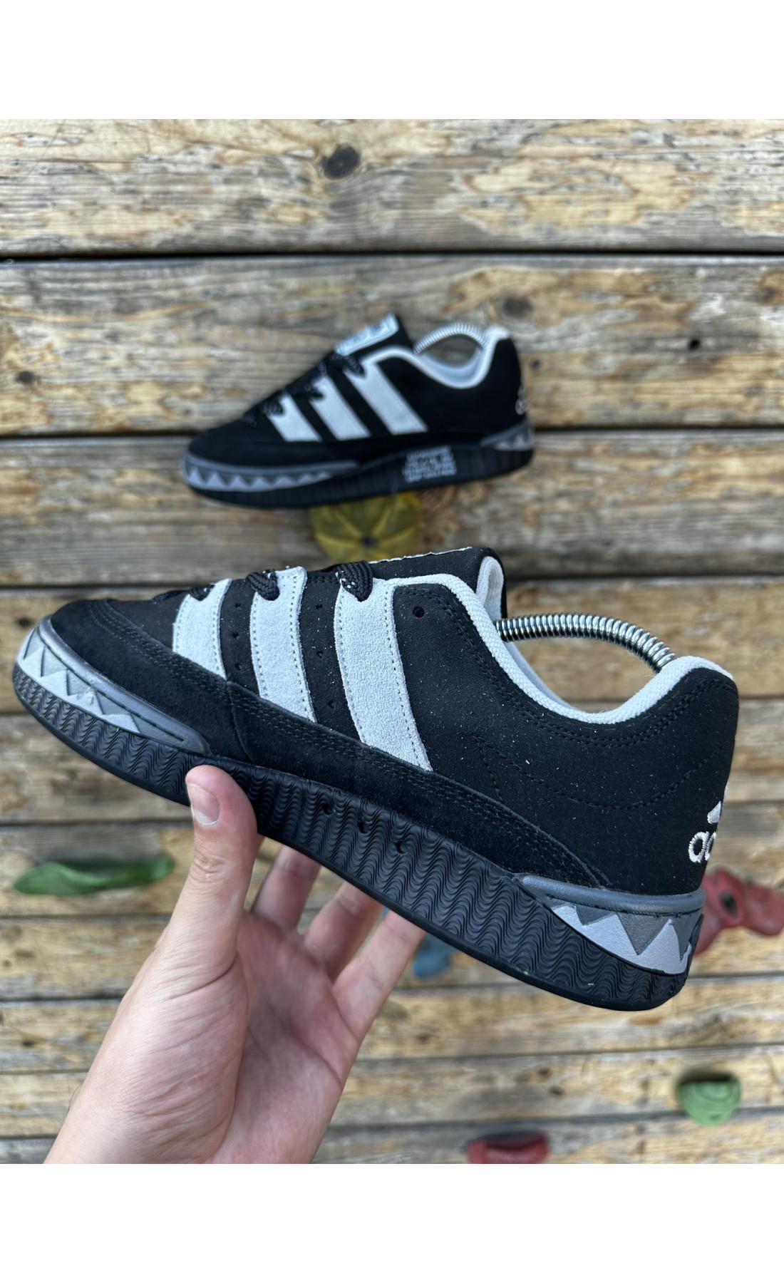 Чоловічі кросівки  Кросівки adidas adimatic neighborhood (balck) (399-3)