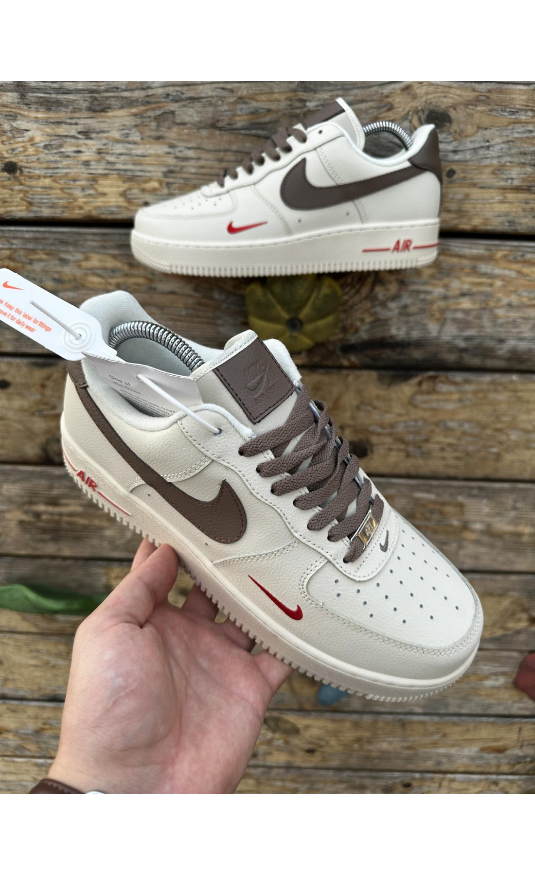 Чоловічі кросівки  Кросівки nike air force low essenti mocco (47-5)