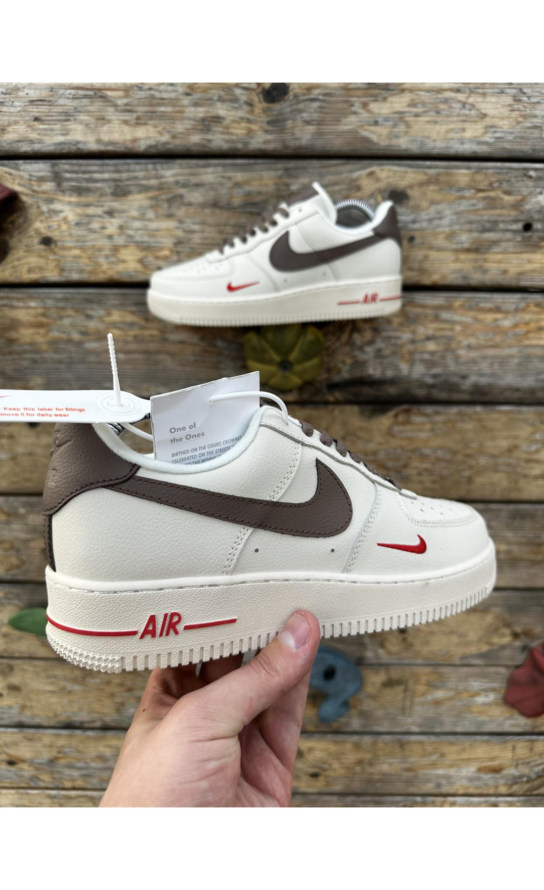 Чоловічі кросівки  Кросівки nike air force low essenti mocco (47-5)