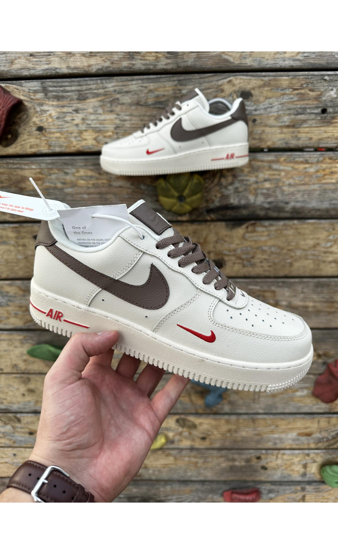 Чоловічі кросівки  Кросівки nike air force low essenti mocco (47-5)