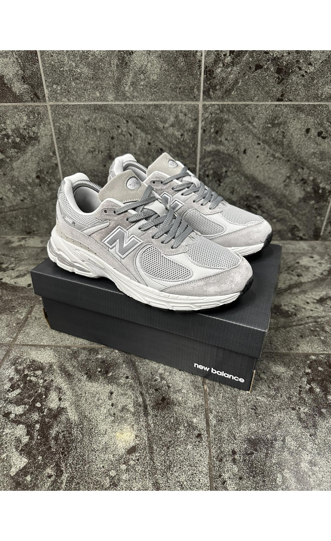 Чоловічі кросівки  Кросівки new balance r (світло сірі) (2002-2)