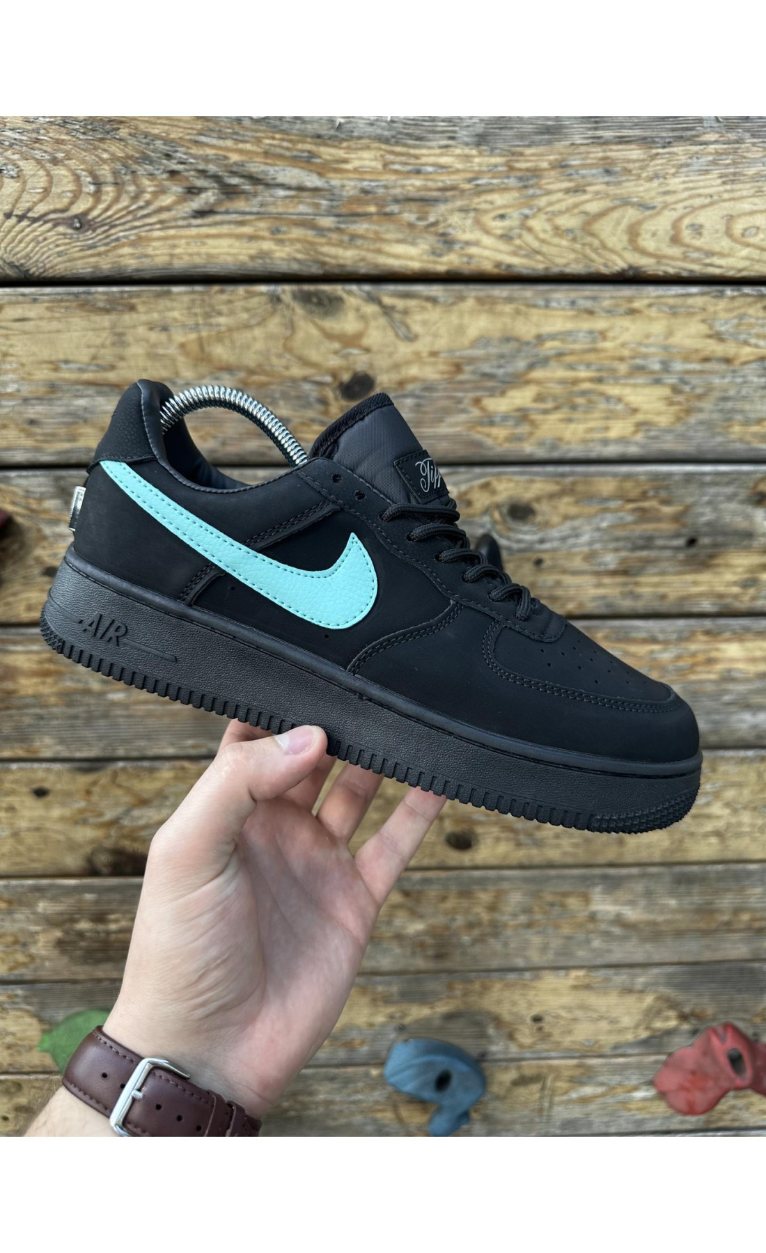 Чоловічі кросівки  Кросівки nike air force x tiffany (637-1)