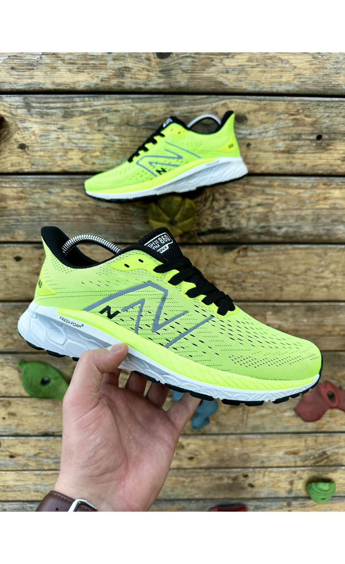 Чоловічі кросівки  Кросівки new balance fresh foam (light green) (3181-5)