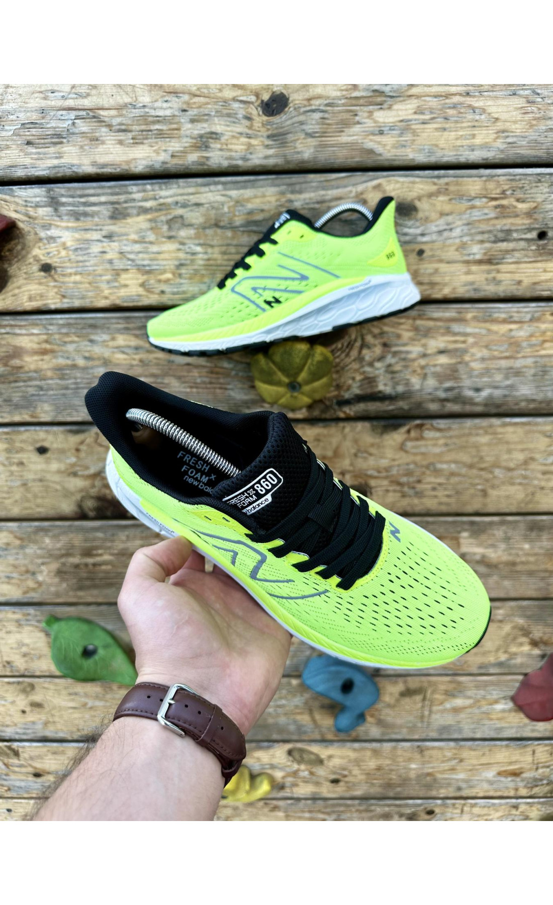 Чоловічі кросівки  Кросівки new balance fresh foam (light green) (3181-5)