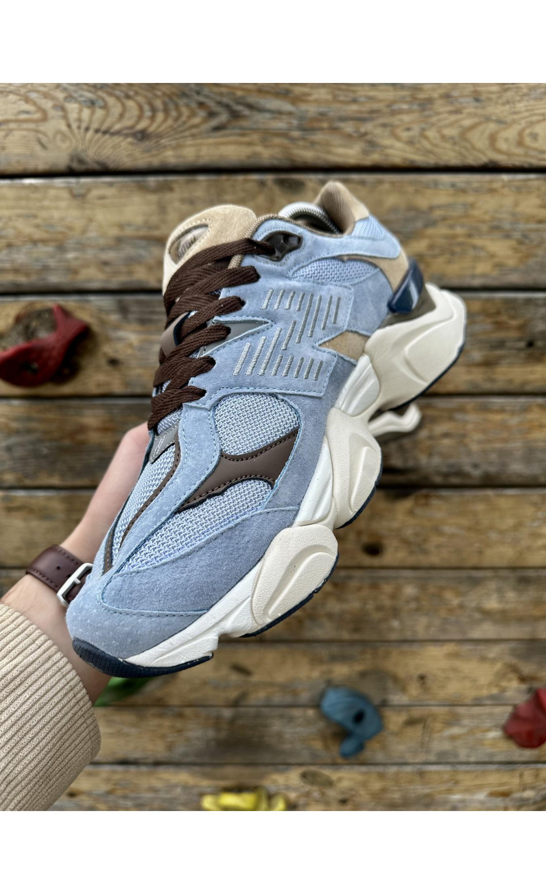 Чоловічі кросівки  Кросівки new balance blue (ліцензія) (821-4)