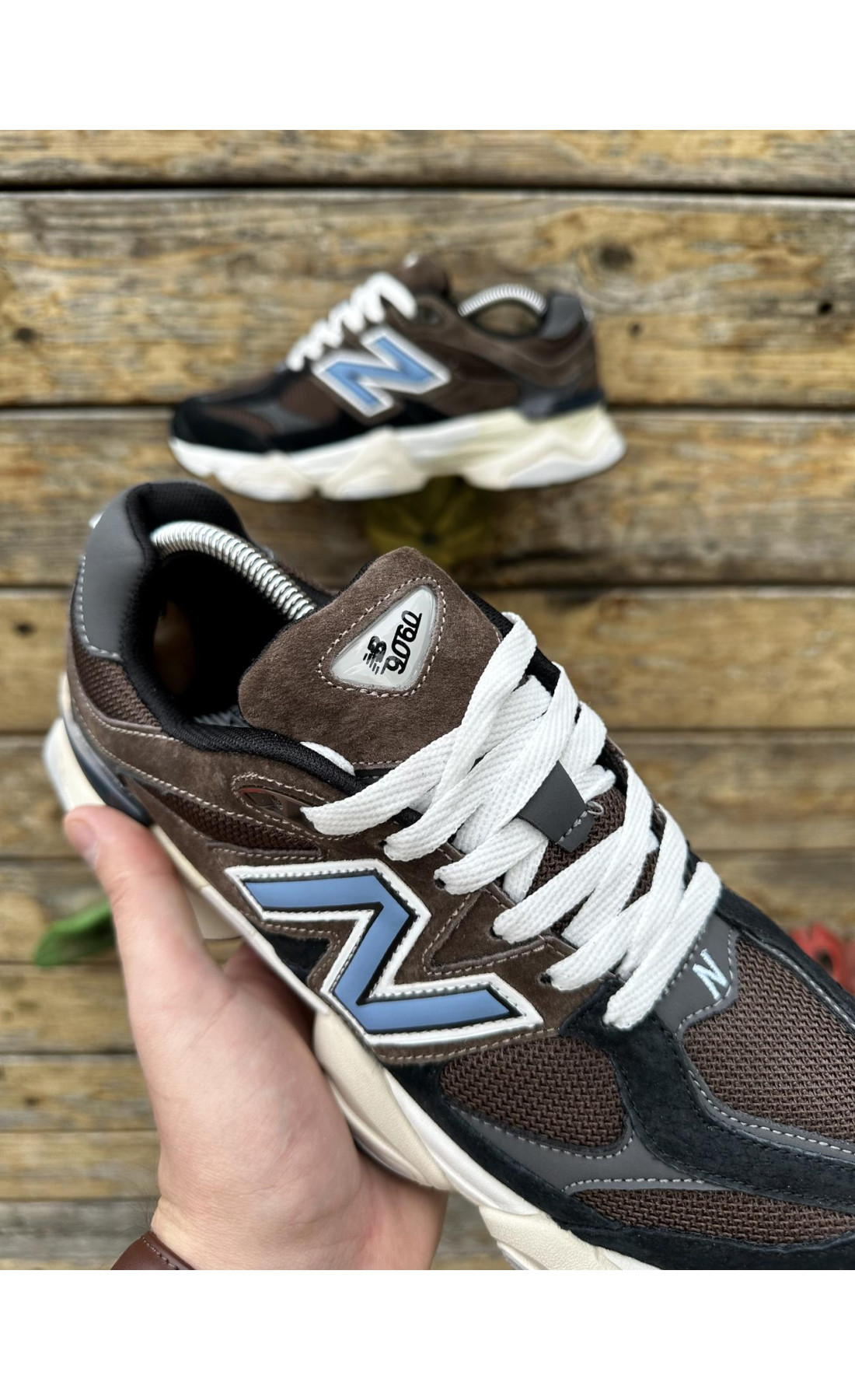 Чоловічі кросівки  Кросівки new balance brown (ліцензія) (821-1)