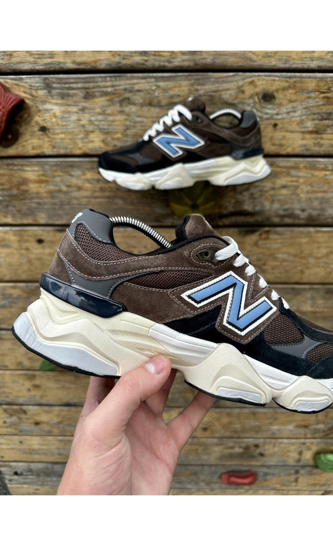 Чоловічі кросівки  Кросівки new balance brown (ліцензія) (821-1)