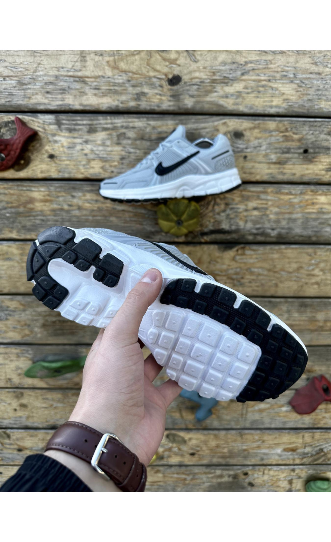 Чоловічі кросівки  Кросівки nike zoom vomero (light gray) (833-3)