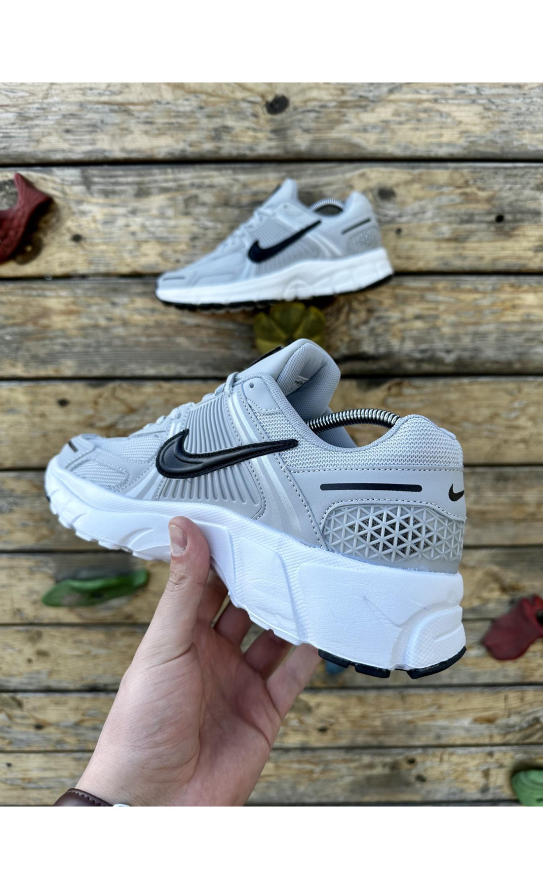 Чоловічі кросівки  Кросівки nike zoom vomero (light gray) (833-3)