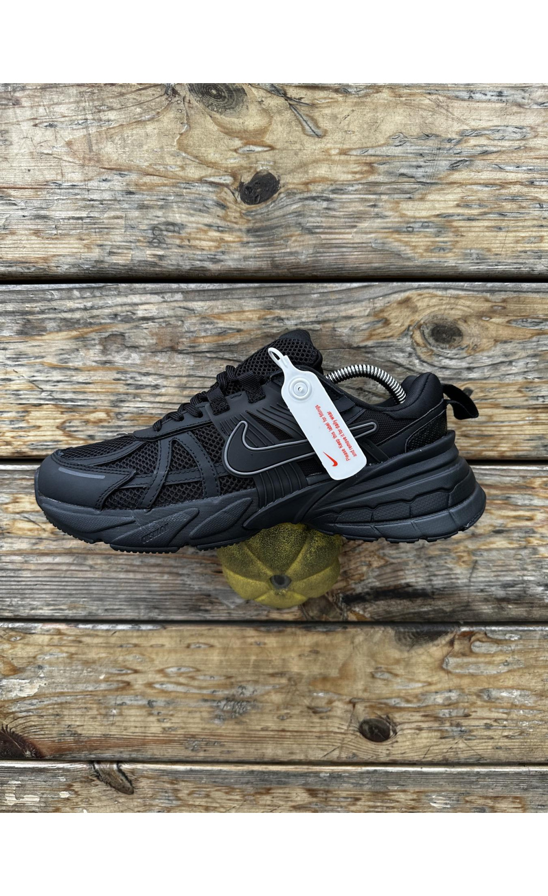 Чоловічі кросівки  Кросівки nike vk run (ліцензія) all black (59-1)