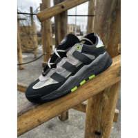 Чоловічі кросівки  Кросівки adidas niteball (темно-сірі) (4015-9)