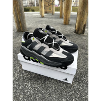 Чоловічі кросівки  Кросівки adidas niteball (темно-сірі) (4015-9)