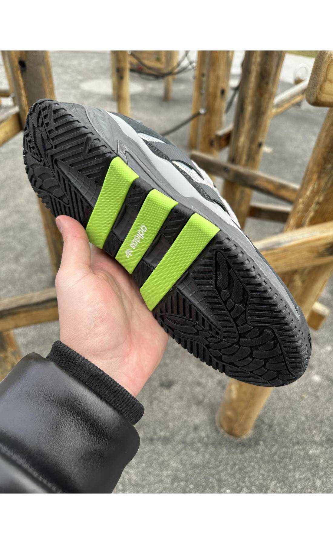 Чоловічі кросівки  Кросівки adidas niteball (темно-сірі) (4015-9)