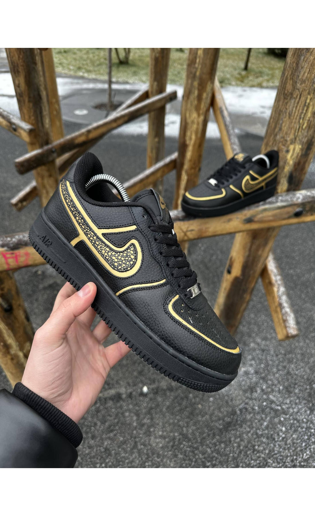 Чоловічі кросівки  Лімітовані кросівки nike air force cr (2165-5)