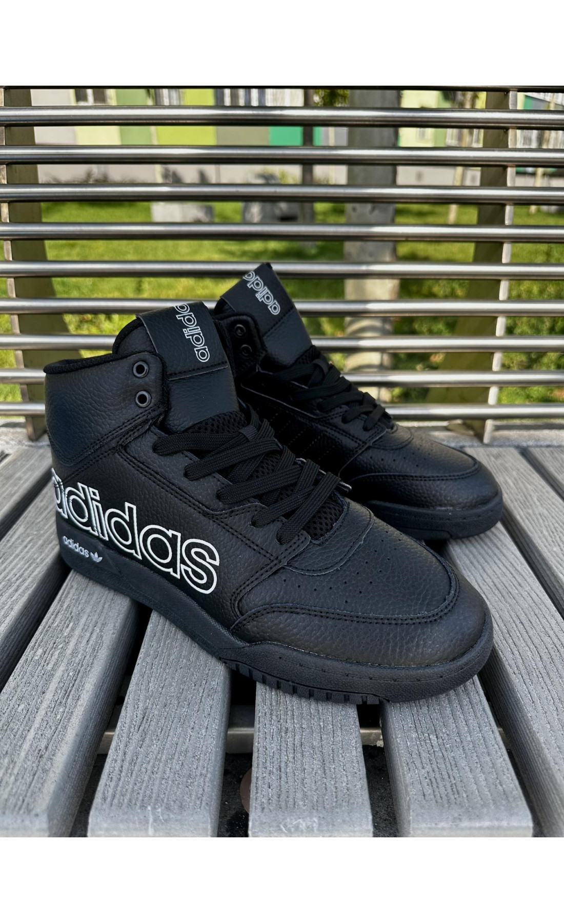 Чоловічі кросівки  Кросівки adidas drop step, чорні (2117-2)