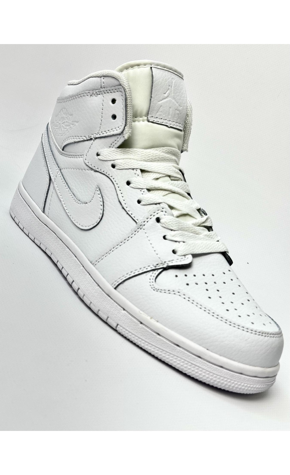 Чоловічі кросівки  Кросівки nike air jordan високі, (white) (A033-23)