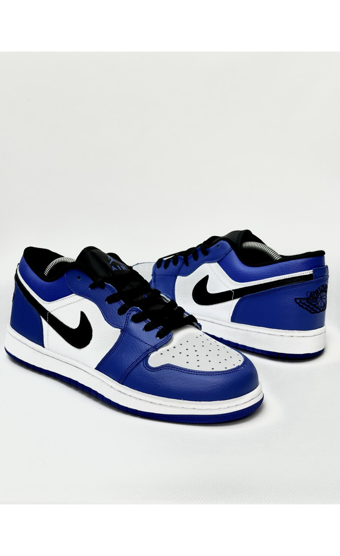 Чоловічі кросівки  Кросівки nike air jordan low (blue) (A032-17)