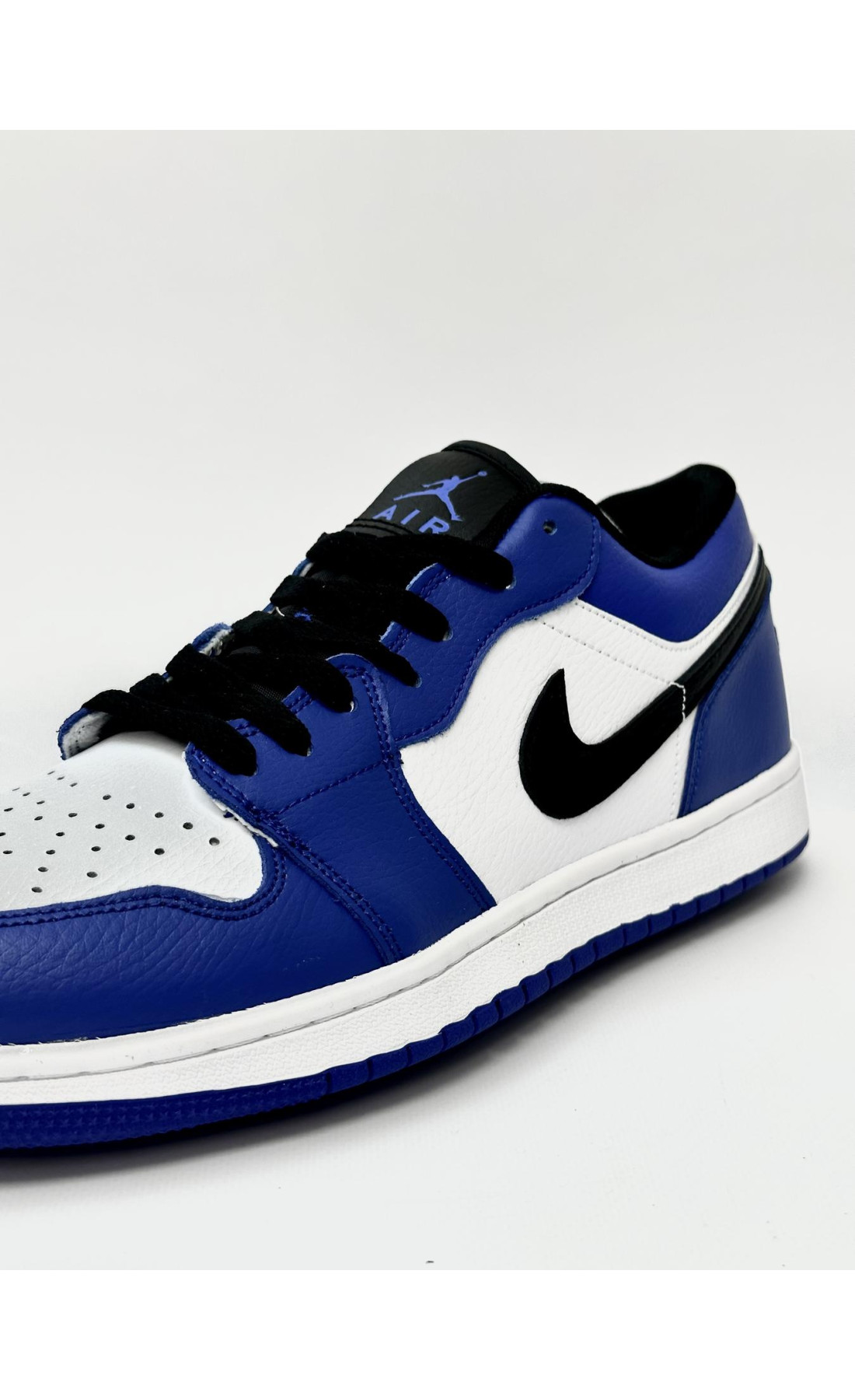 Чоловічі кросівки  Кросівки nike air jordan low (blue) (A032-17)