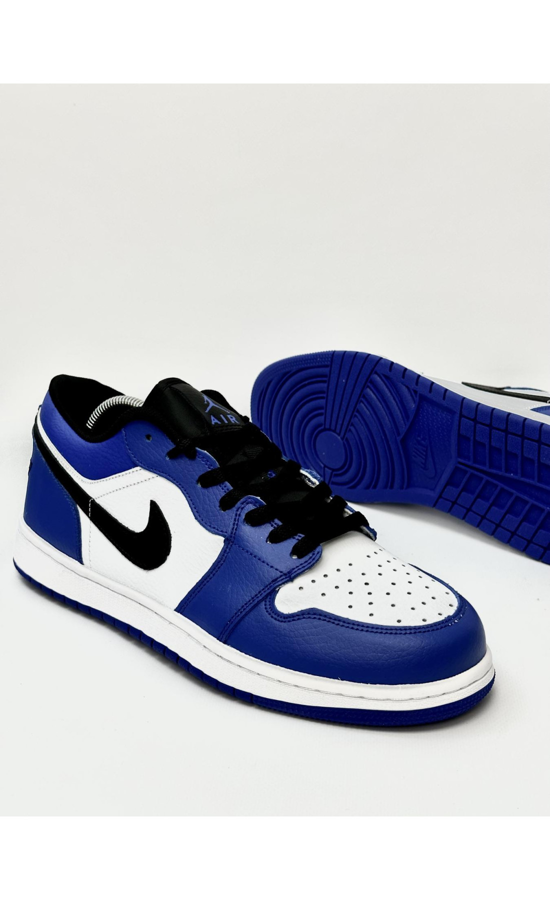 Чоловічі кросівки  Кросівки nike air jordan low (blue) (A032-17)