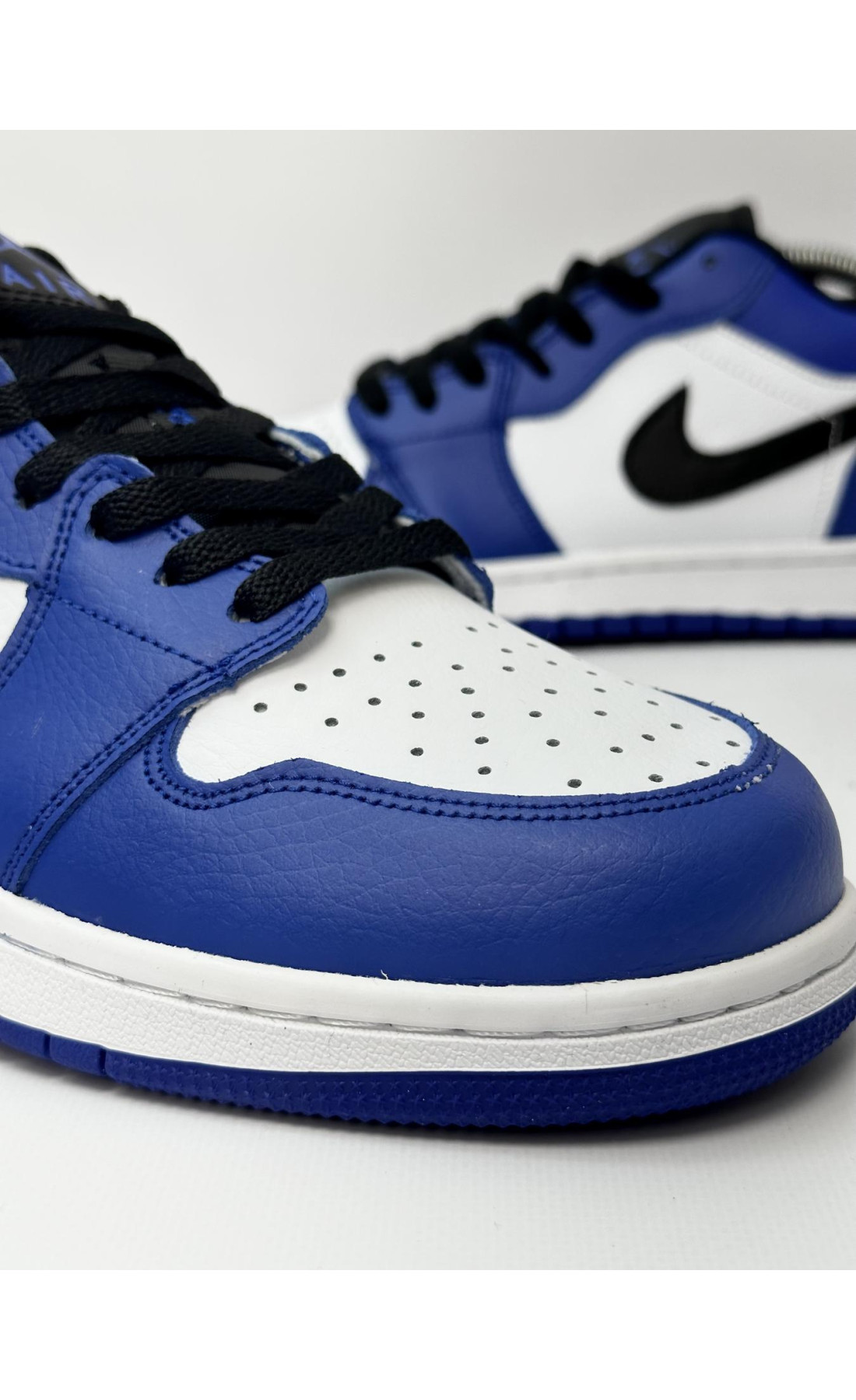 Чоловічі кросівки  Кросівки nike air jordan low (blue) (A032-17)